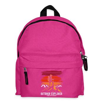 Outdoor Explorer Randonnée & Alpinisme Nature - Sac à dos Enfant - fuchsia - Devant