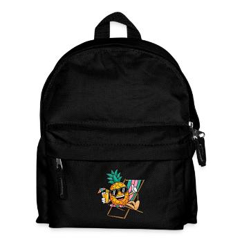 Ananas d’été - Sac à dos Enfant - noir - Devant