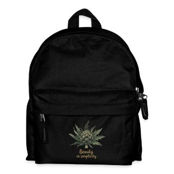 L’ARTICHAUT, LA BEAUTÉ DANS LA SIMPLICITÉ - Sac à dos Enfant - noir - Devant