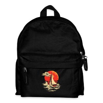 Sailing 90s Look - Kids' Backpack - black - Front