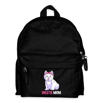 Terrier des Highlands de l’Ouest - Sac à dos Enfant - noir - Devant