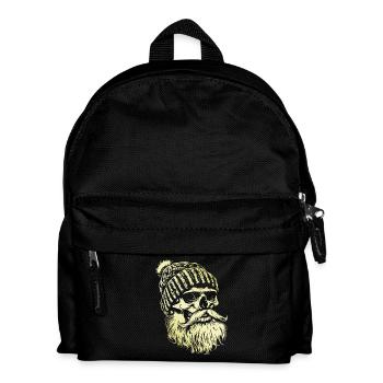 Lumberjack Skull - Kids' Backpack - black - Front