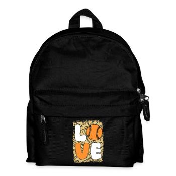 Joueur de baseball Baseball - Sac à dos Enfant - noir - Devant