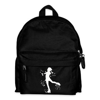 Eiskunstläufer Schlittschuhlaufen Eiskunstlauf - Kinder Rucksack - Schwarz - Vorne