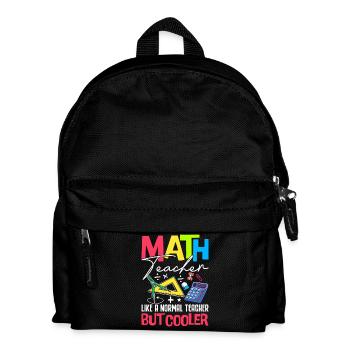 PROFESSEUR DE MATHÉMATIQUES - Sac à dos Enfant - noir - Devant