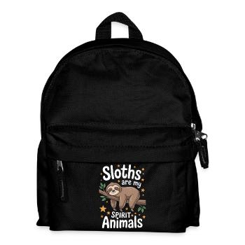 Paresseux Dire, Paresseux, Drôle, Cadeau Paresseux - Sac à dos Enfant - noir - Devant