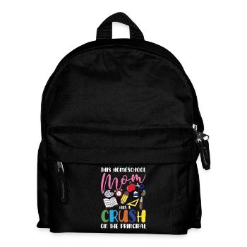 Cette maman qui fait l’école à la maison a le béguin pour le - Sac à dos Enfant - noir - Devant