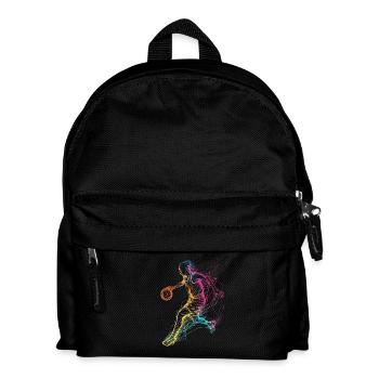Basketball player - Kids' Backpack - black - Front