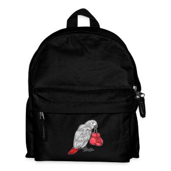 Parrot Boxer Gants de boxe Boxe - Sac à dos Enfant - noir - Devant