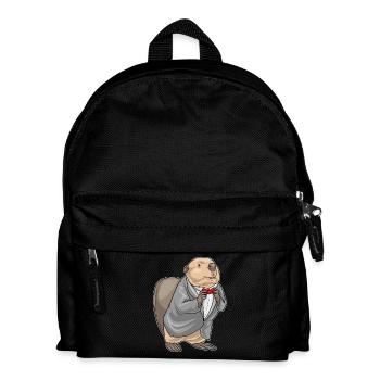 Beaver Groom Costume Mariage - Sac à dos Enfant - noir - Devant