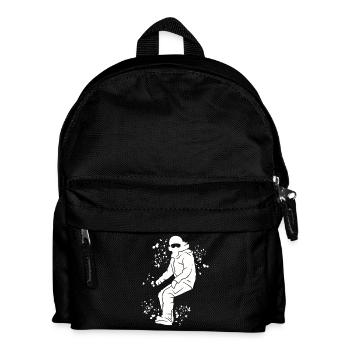 Snowboarder Snowboarding Snowboard - Kids' Backpack - black - Front