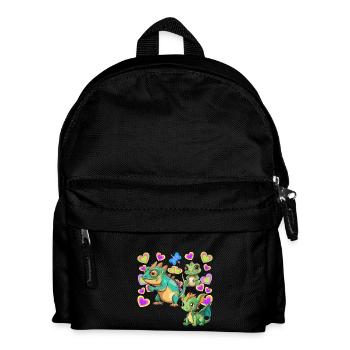 Dino Dinos Child Kids - Kids' Backpack - black - Front
