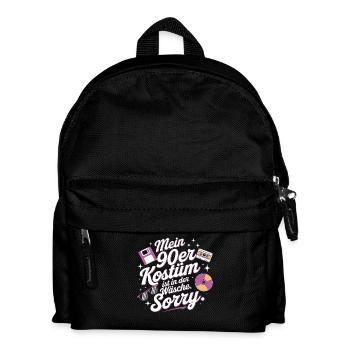 My 90s Costume In The Lingerie Theme Party - Kids' Backpack - black - Front