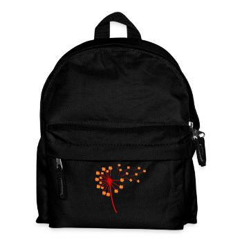 Poulets Coq Dinde - Sac à dos Enfant - noir - Devant