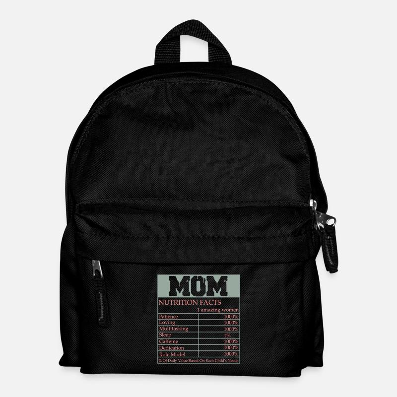 Mama - Kinder Rucksack - Schwarz