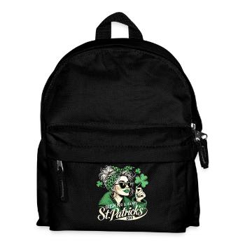 Style irlandais pour la Saint-Patrick - Sac à dos Enfant - noir - Devant