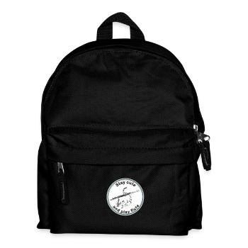 Flute - Stay Cute and Play Flute Flute - Kids' Backpack - black - Front