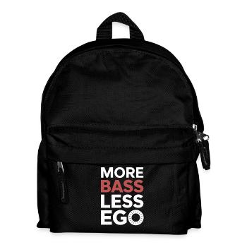 Bass Gitarrist Musiker Gear Funk Rock Jazz - Kinder Rucksack - Schwarz - Vorne