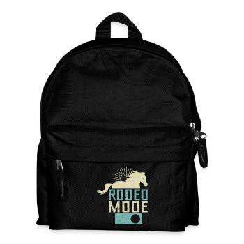 Western Rider Rodeo Fashion Cowgirls Rodeo - Kids' Backpack - black - Front