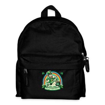 Part-time Leprechaun St. Patrick's Day Rainbow - Kids' Backpack - black - Front