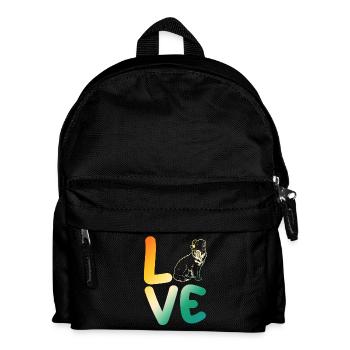 Border Collie - Kids' Backpack - black - Front
