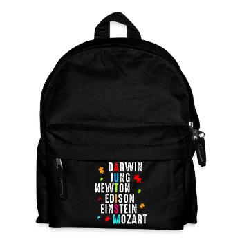 Autismus - Kinder Rucksack - Schwarz - Vorne
