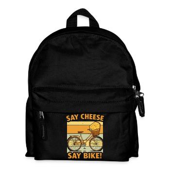 Say Cheese, Say Bike! City Bike Ride - Kids' Backpack - black - Front