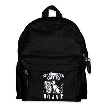 Schrödinger's Cat Dead And Alive - Kids' Backpack - black - Front