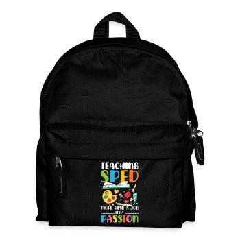 Teaching special education is more than a profession - Kids' Backpack - black - Front