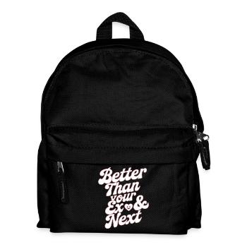 Better Than Your Ex & Next Breakup Single Party - Kids' Backpack - black - Front