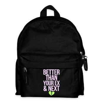 Better Than Your Ex & Next Breakup Single Party - Kids' Backpack - black - Front