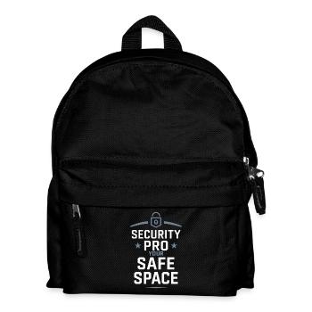 Private Security Professional Bodyguard Vip - Kids' Backpack - black - Front