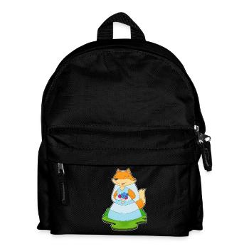 Fox Bridal Veil Wedding - Kids' Backpack - black - Front