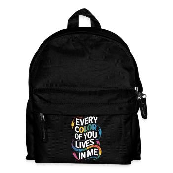 Autism siblings - Kids' Backpack - black - Front