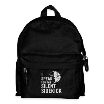 Autism siblings - Kids' Backpack - black - Front