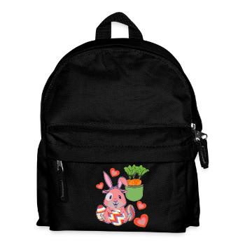 Bunny Bunny Oeufs de Pâques Bunny Oeufs de Pâques - Sac à dos Enfant - noir - Devant