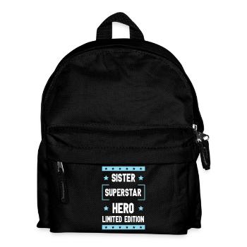 Sister Limited Edition Saying - Sac à dos Enfant - noir - Devant