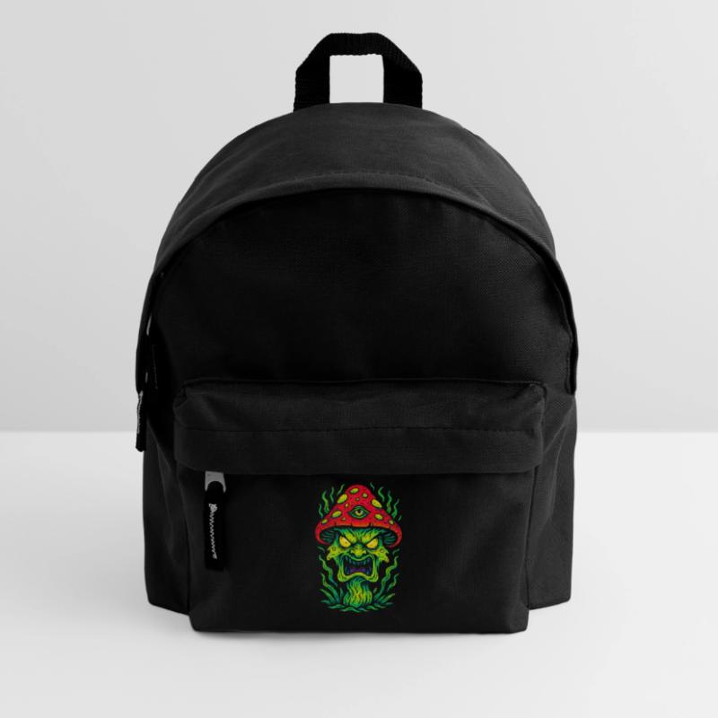 Psycho Toadstool with Third Eye Kids' Backpack