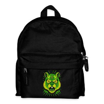 Psycho rongeur avec néon du troisième œil - Sac à dos Enfant - noir - Devant