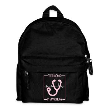Assistant médical stéthoscope MFA - Sac à dos Enfant - noir - Devant