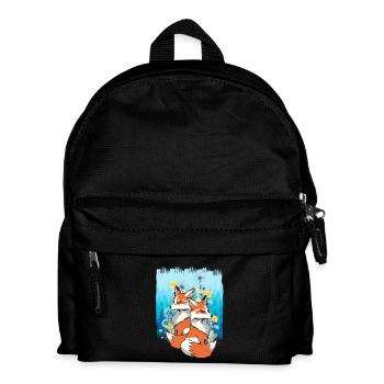 Fox, Foxes, Nature, Animal Welfare, Animal Lovers, Children - Kids' Backpack - black - Front