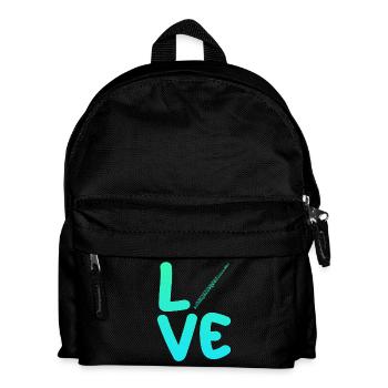 Flute player - Kids' Backpack - black - Front