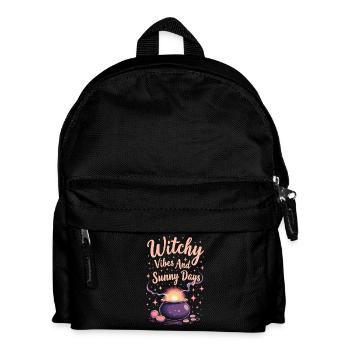 Sommer Hexen Beach Hexe Ästhetische Sonnenmagie - Kinder Rucksack - Schwarz - Vorne