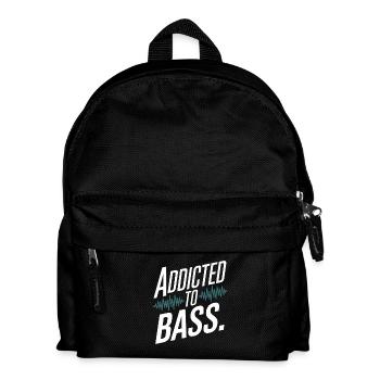 Bass Gitarrist Musiker Gear Funk Rock Jazz - Kinder Rucksack - Schwarz - Vorne