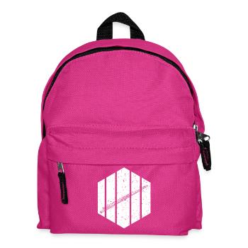 Flute player - Kids' Backpack - fuchsia - Front