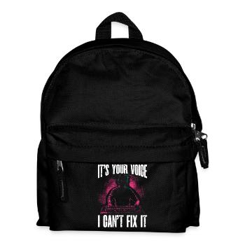 AV-Technik AV-Techniker Audiovisueller Techniker - Kinder Rucksack - Schwarz - Vorne