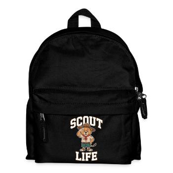 Scout Guide Scout Camping - Kids' Backpack - black - Front