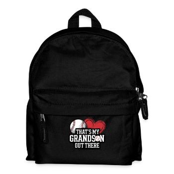 Baseball Grandma Grandma Baseball Player Grandma Grandmother - Kids' Backpack - black - Front
