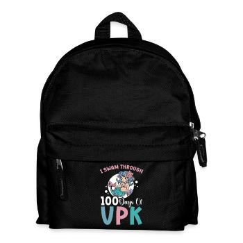 Ich Schwamm 100 Tage VPK Durch - Kinder Rucksack - Schwarz - Vorne