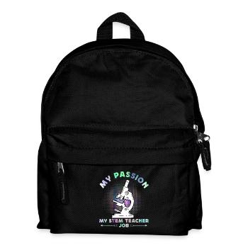 Professeur de STIM Ma passion Ma passion Informatique - Sac à dos Enfant - noir - Devant